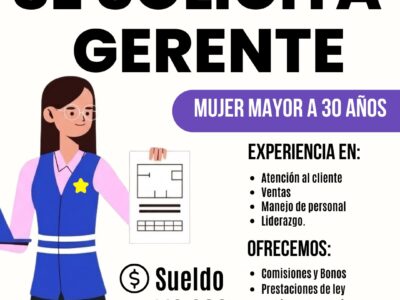 GERENTE DE TIENDA